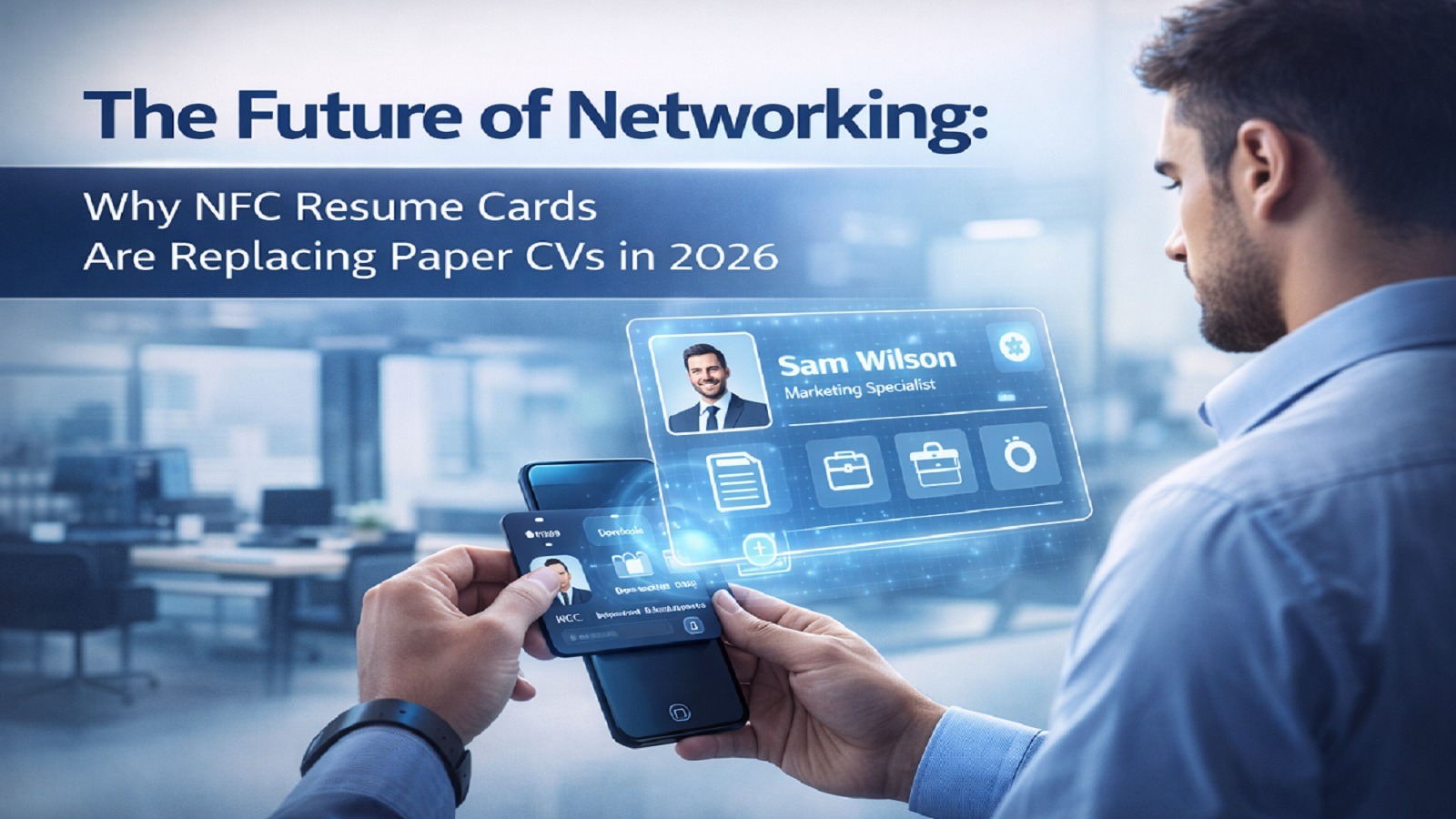 The Future of Networking: Why NFC Resume Cards Are Replacing Paper CVs in 2026